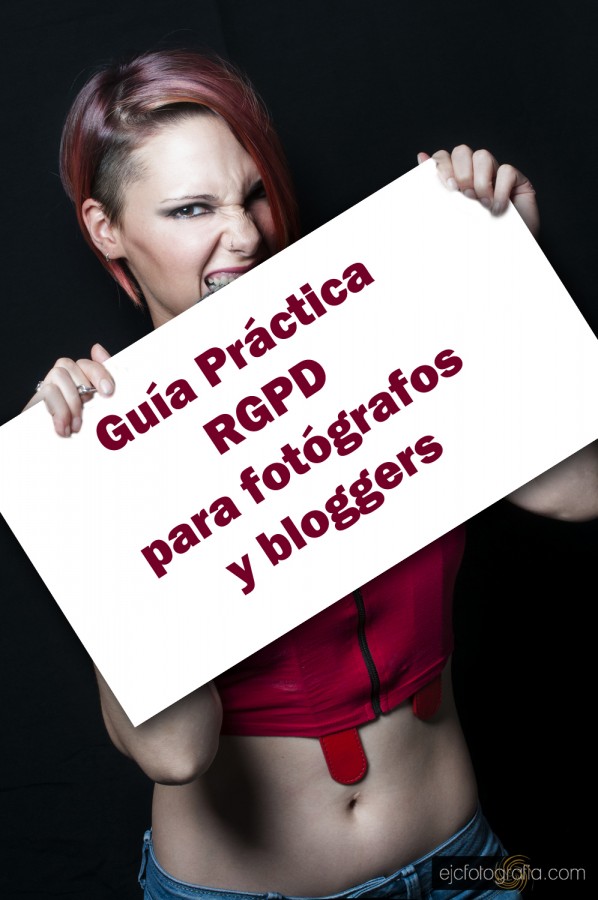 rgpd para fotógrafos y bloggers